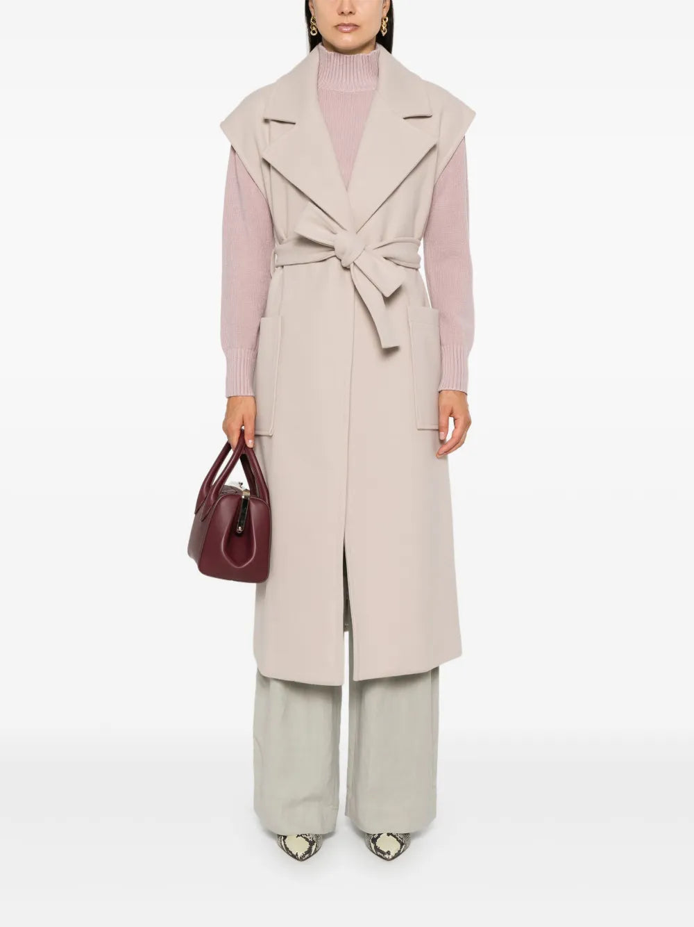 Sleeveless Coat