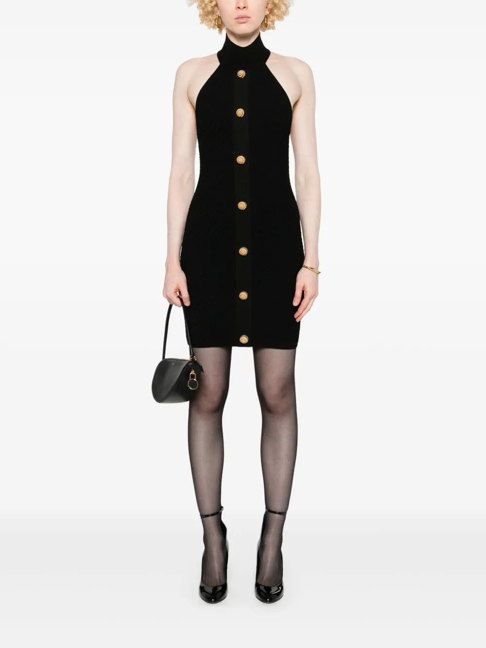 Halterneck Mini Dress