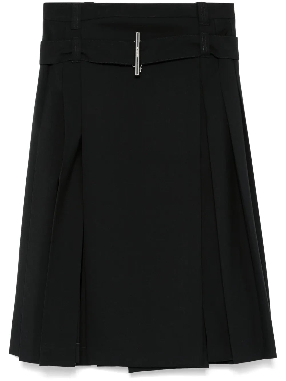 Pleated Midi Skirt