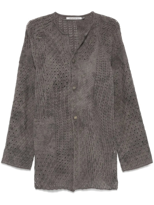 Open-Knit Cardigan