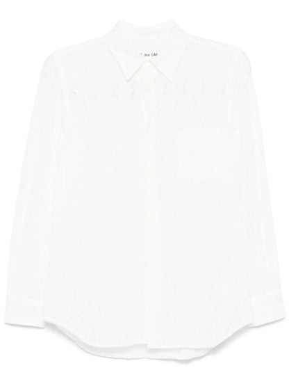 Floral-Lace Shirt