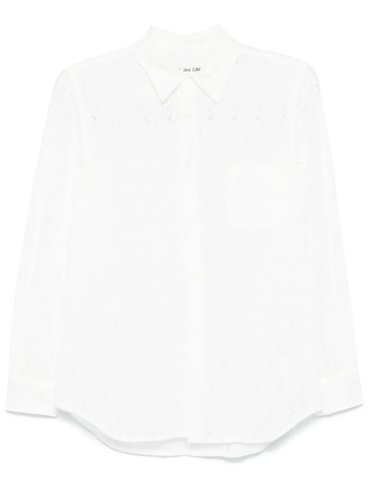 Floral-Lace Shirt