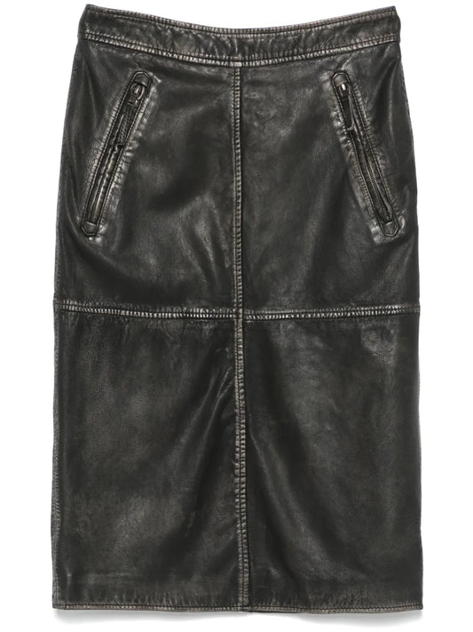 Leather Skirt