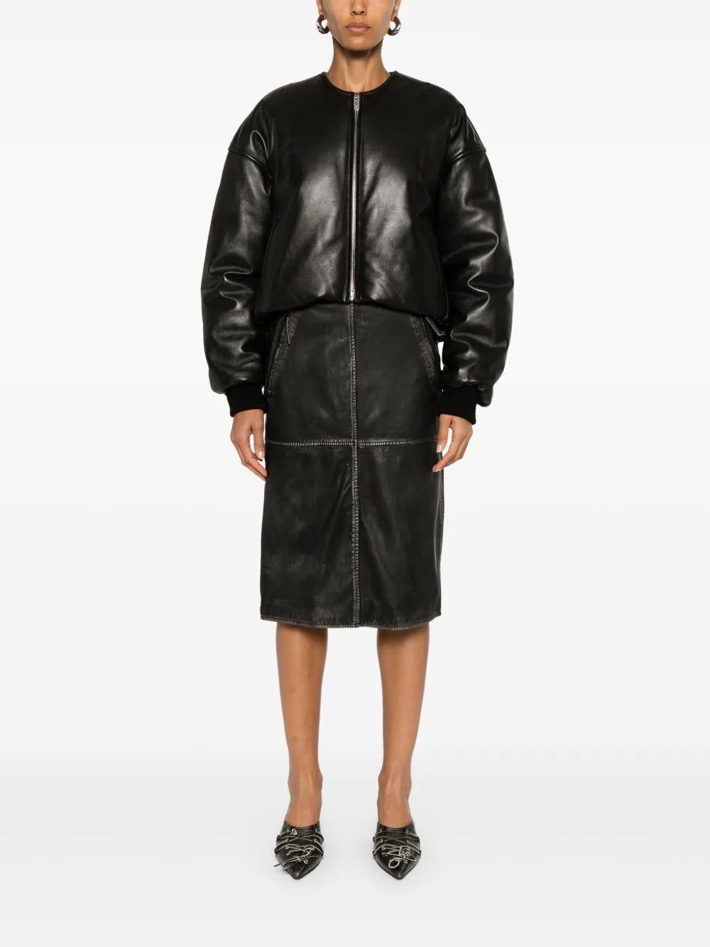 Leather Skirt