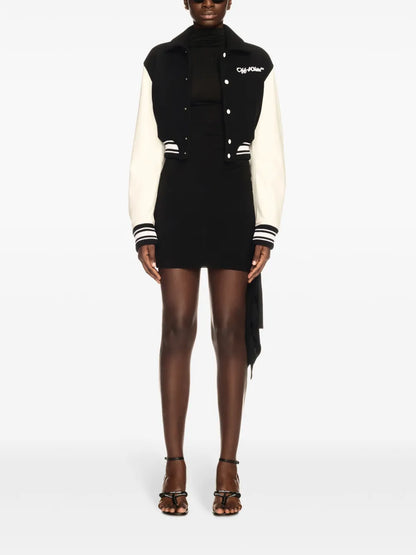 Cropped Bomber Jacket
