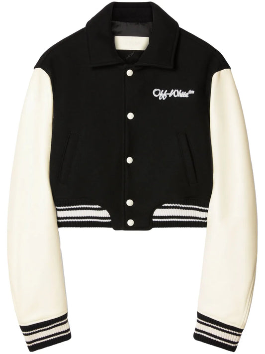 Cropped Bomber Jacket