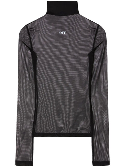 Off Stamp Long-Sleeve Top