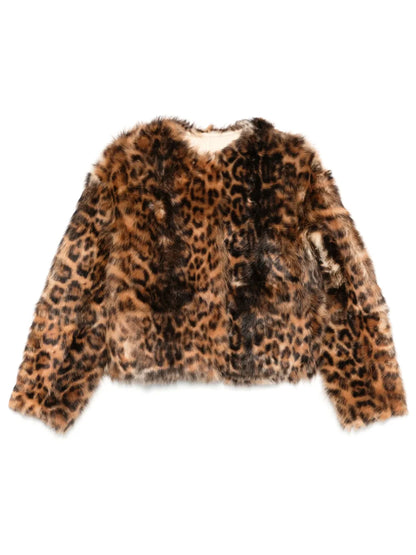 Leopard-Pattern Jacket