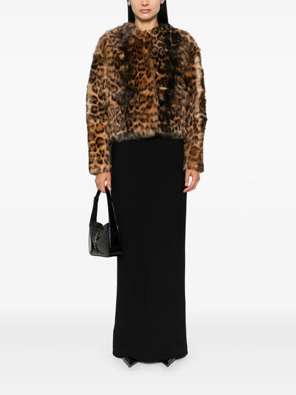 Leopard-Pattern Jacket