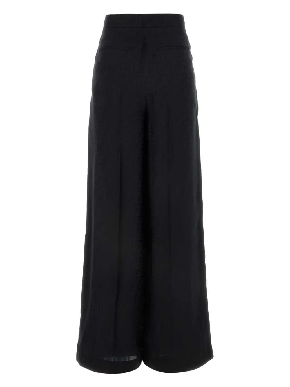 Monogram Jacquard Silk Trousers