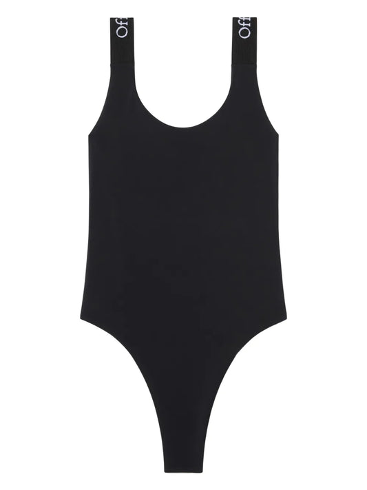 Logo-Band Swimsuit