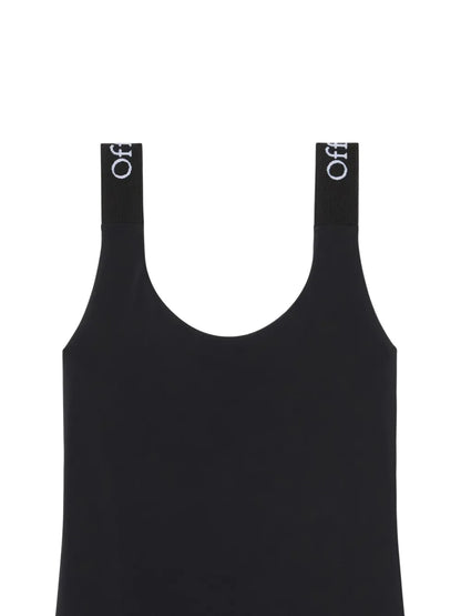Logo-Band Swimsuit