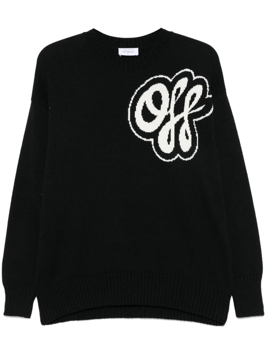 Hand-Drawn Script Sweater
