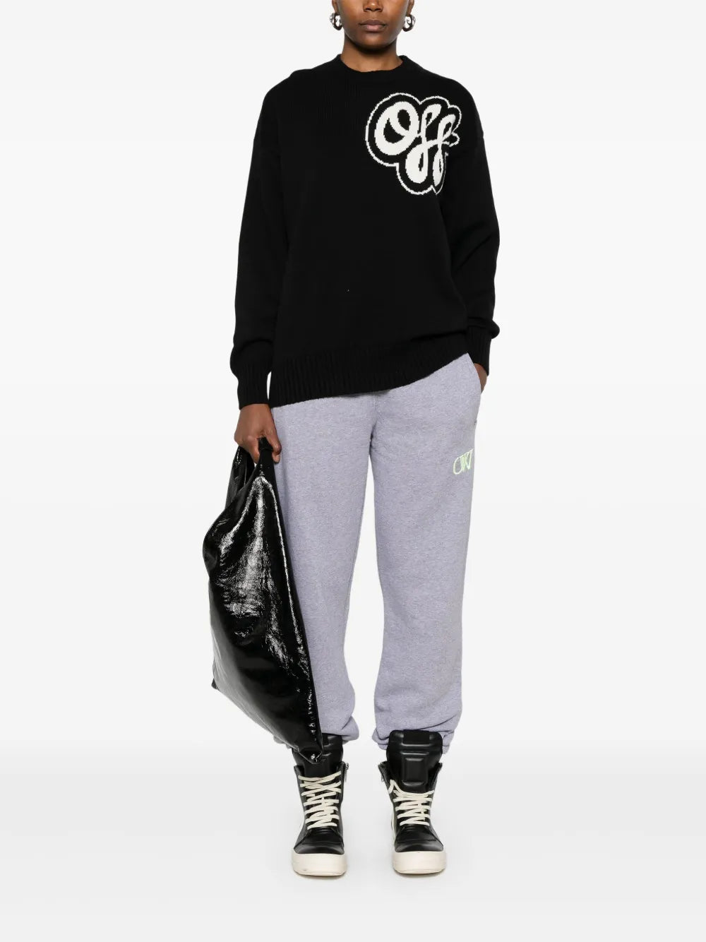 Hand-Drawn Script Sweater