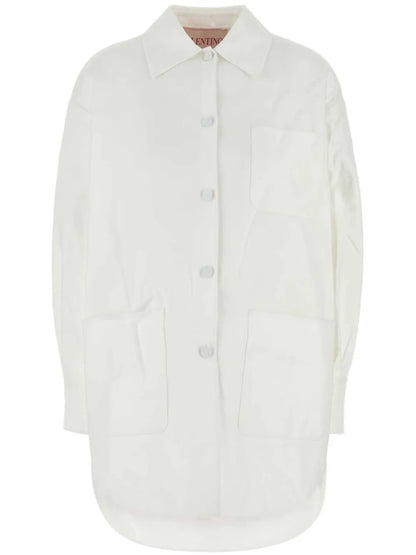 Button-Up Shirt Jacket