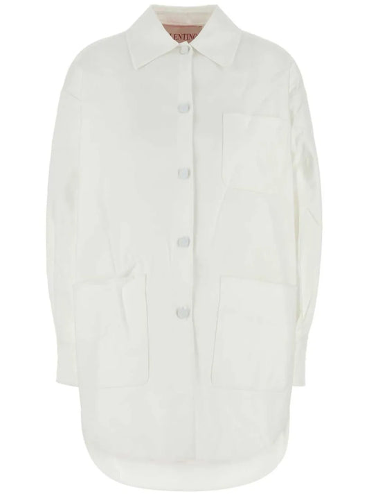 Button-Up Shirt Jacket