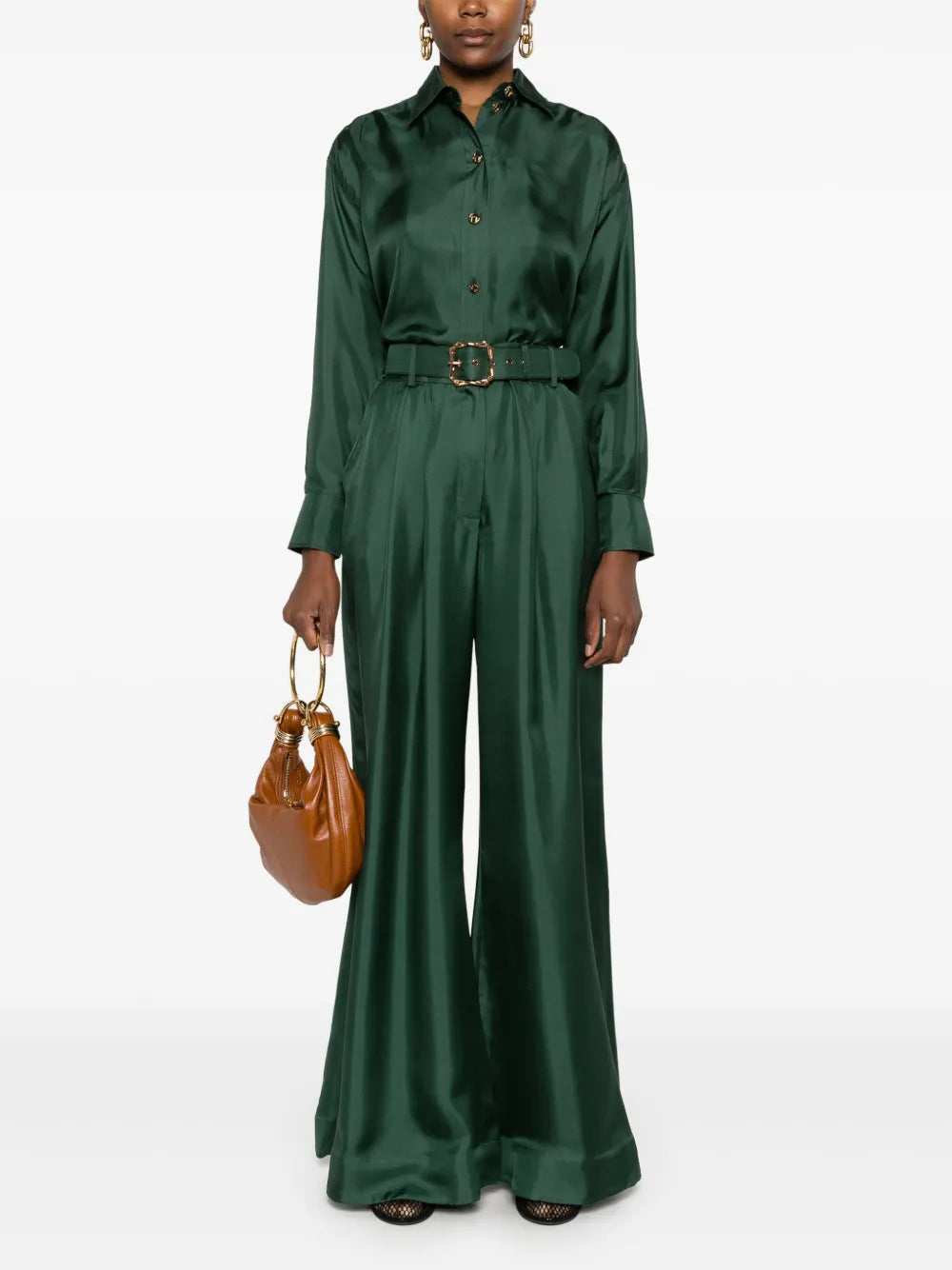 Pavilion Wide-Leg Trousers