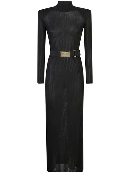 Belted Maxi Dress