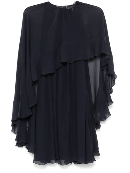 Silk Mini Dress Set