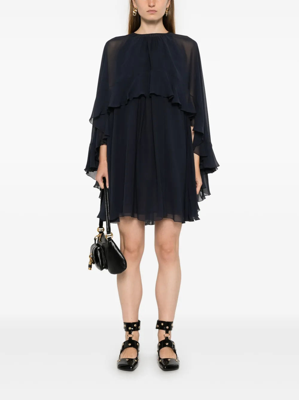 Silk Mini Dress Set