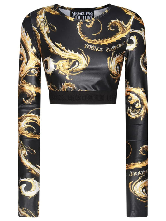 Barocco Cropped Top