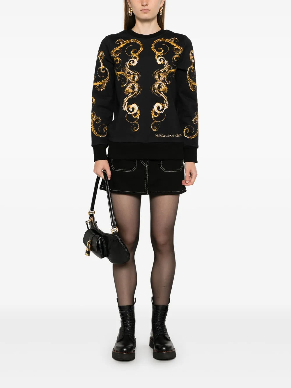 Barocco-Print Sweatshirt