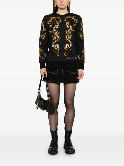 Barocco-Print Sweatshirt