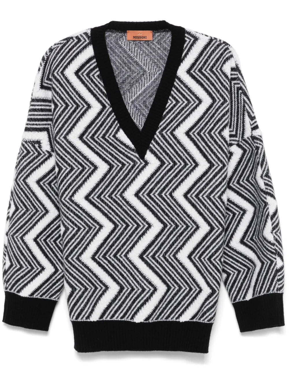 Zigzag Wool Sweater