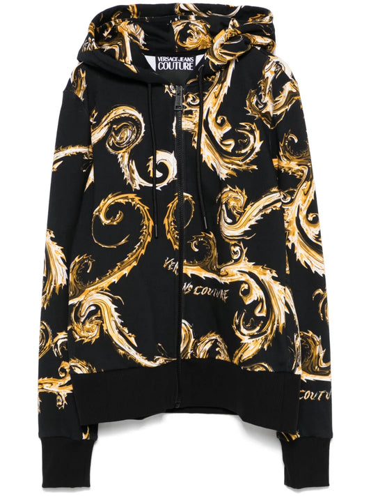 Barocco-Print Hoodie