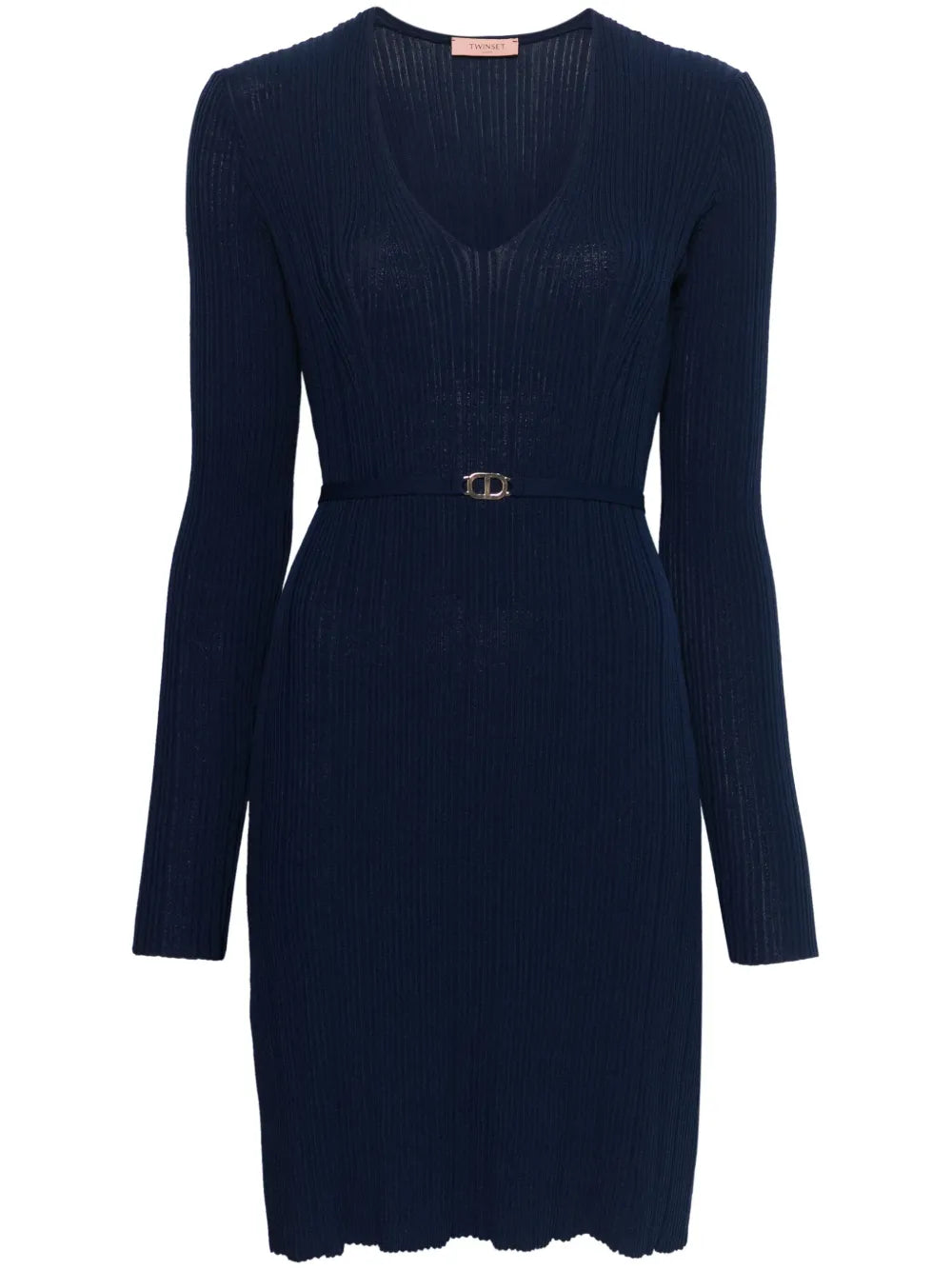 Plissé Mini Dress