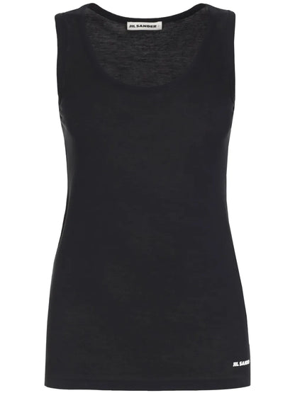 Tank Top In Cotone