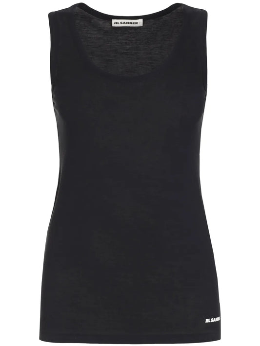 Tank Top In Cotone