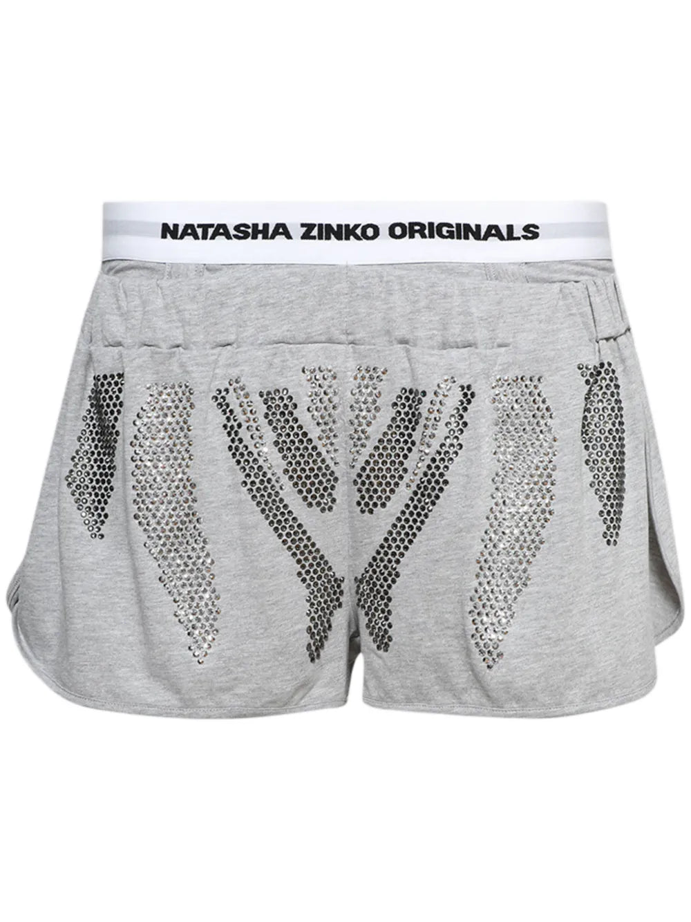 Rhinestone-Embellished Shorts