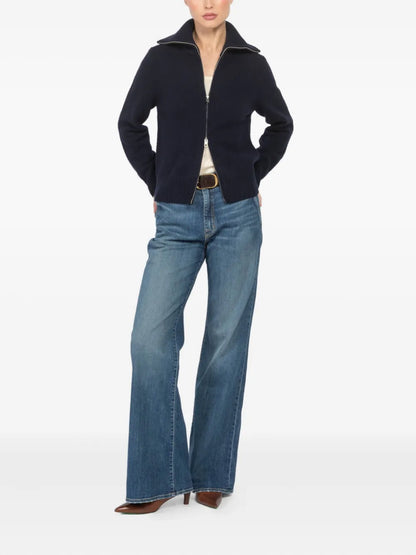 Zip-Up Cardigan