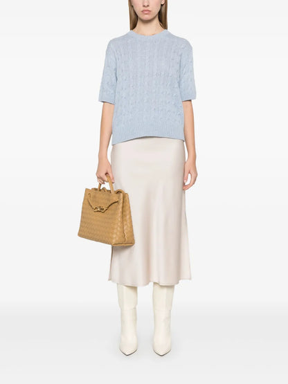 A-Line Midi Skirt