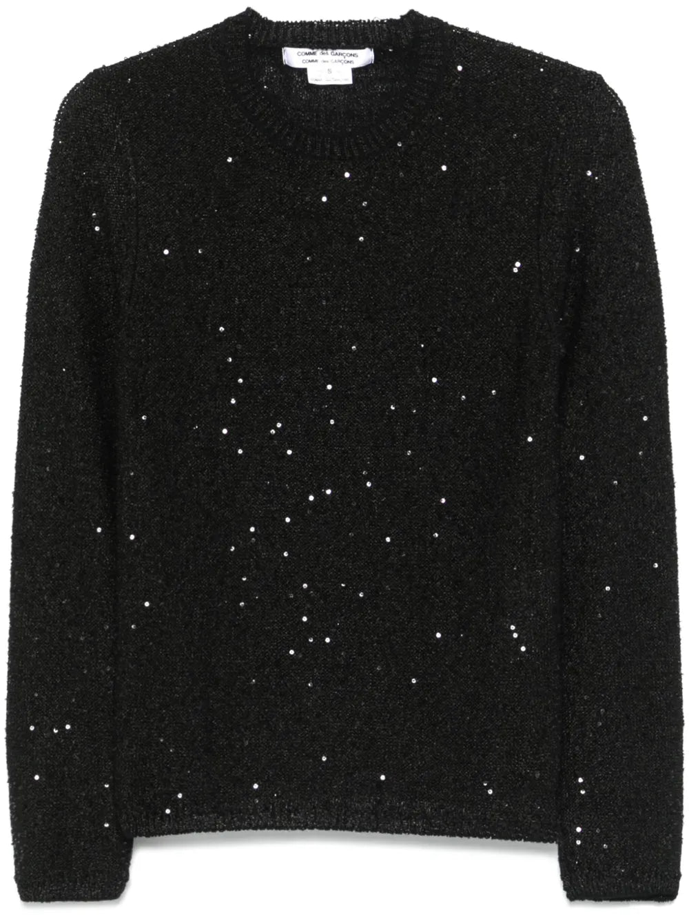 Sequin-Embellished Sweater
