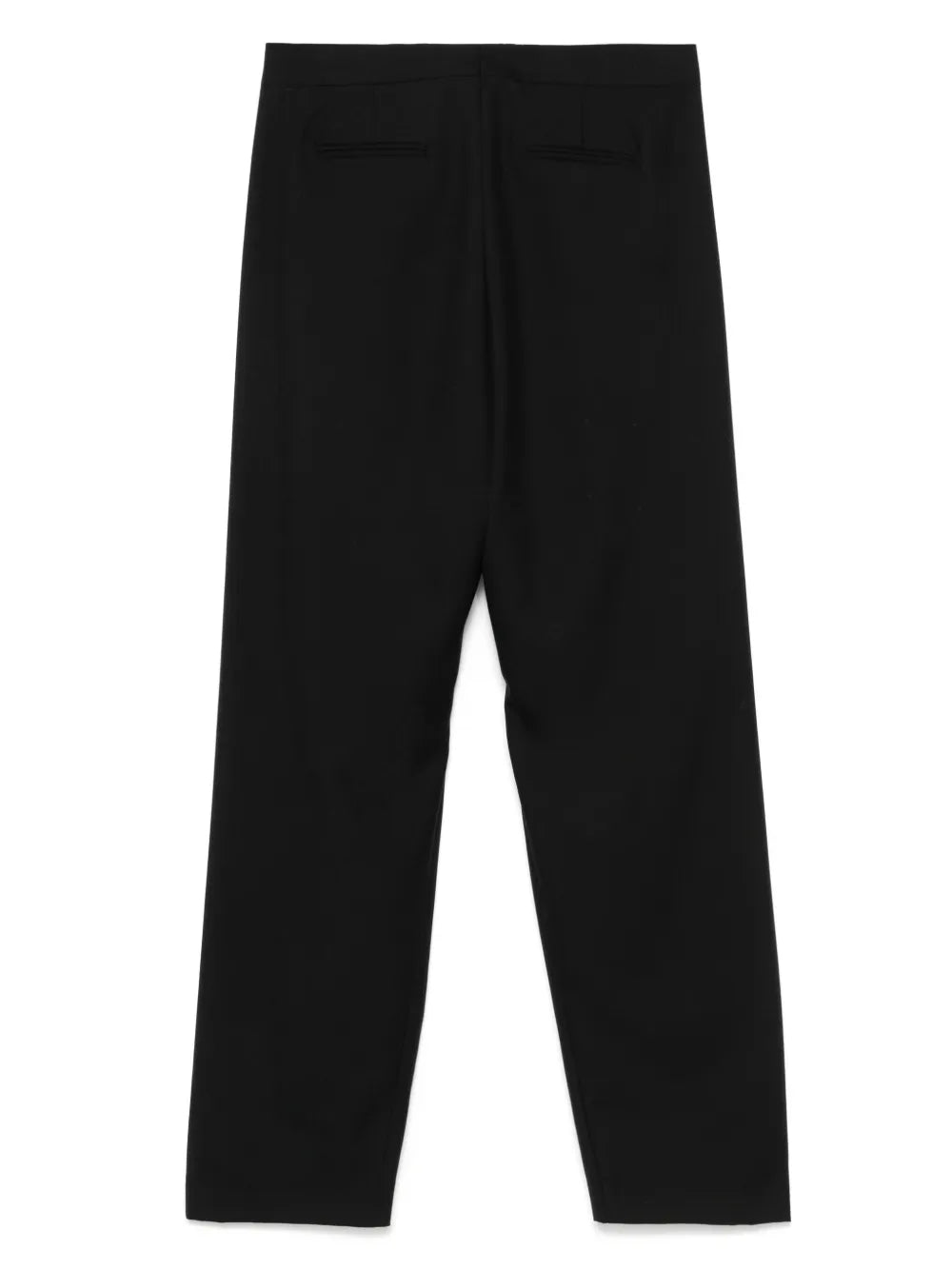 Pleated Wide-Leg Trousers