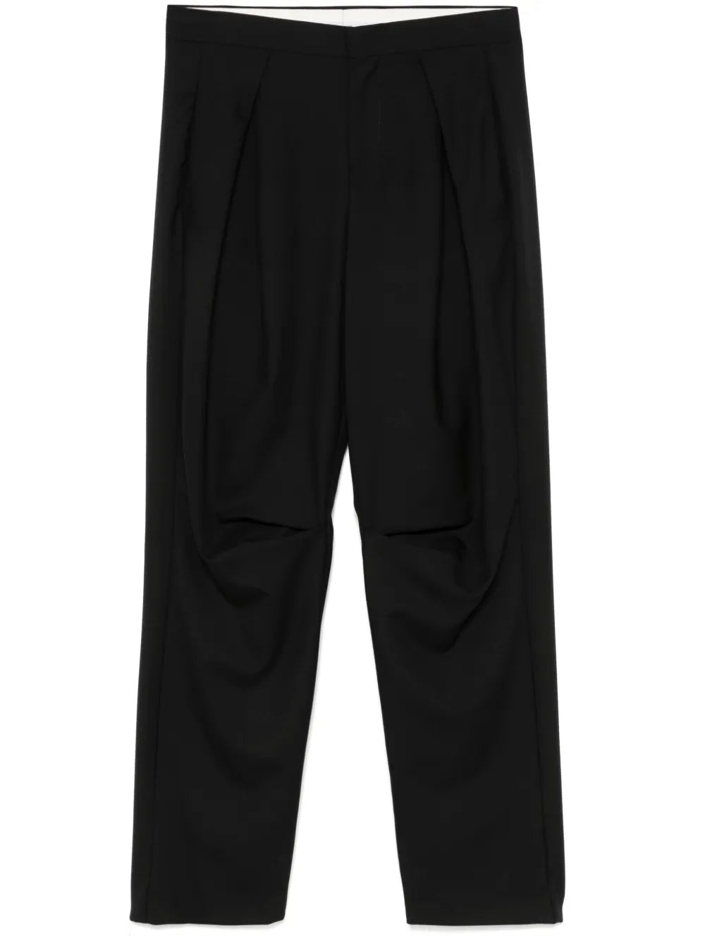 Pleated Wide-Leg Trousers