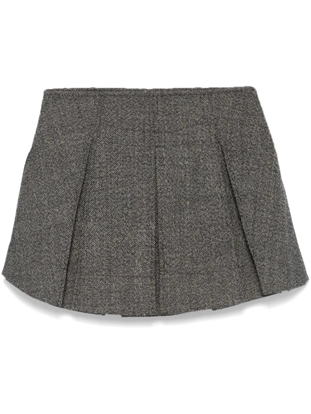 Pleated Mini Skirt