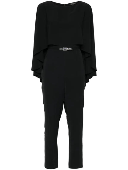 Cape Georgette Jumpsuit