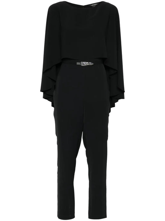 Cape Georgette Jumpsuit