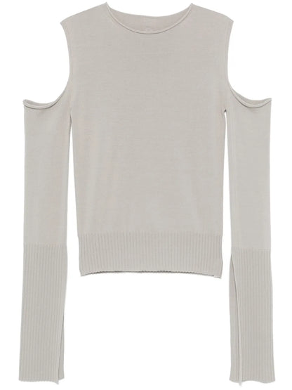 Cold-Shoulder Sweater