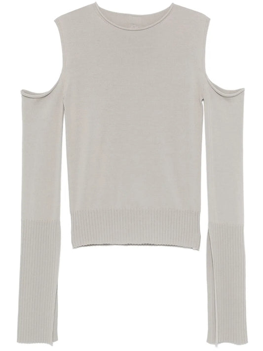 Cold-Shoulder Sweater
