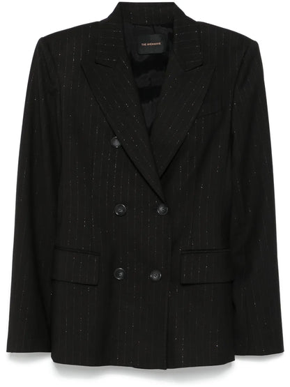 Pinstriped Blazer
