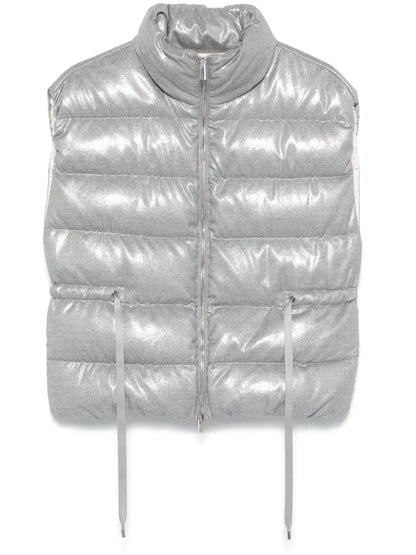 Lamé-Effect Gilet