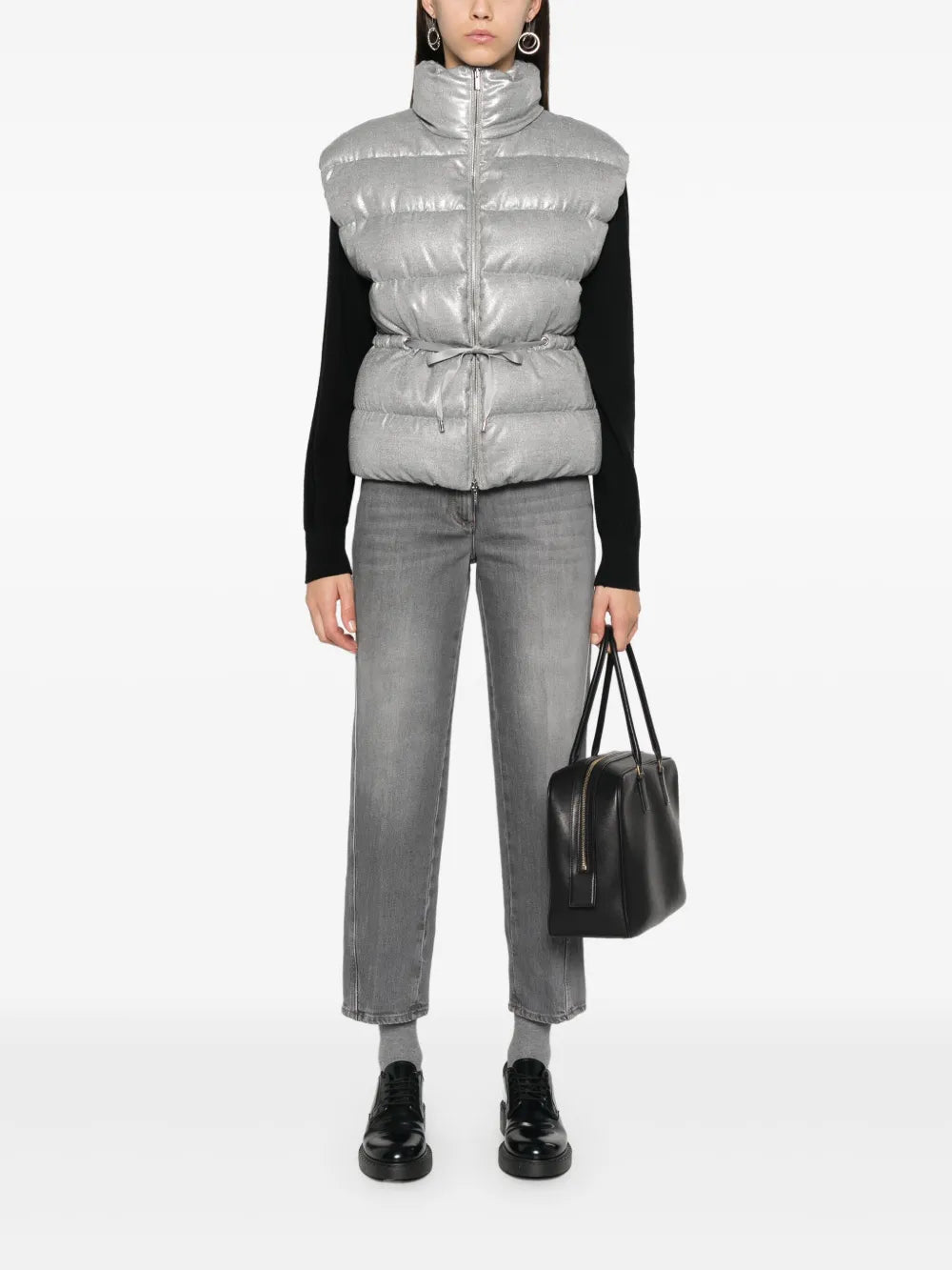 Lamé-Effect Gilet