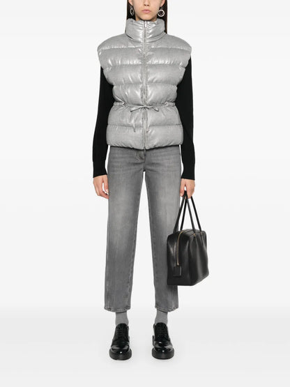 Lamé-Effect Gilet