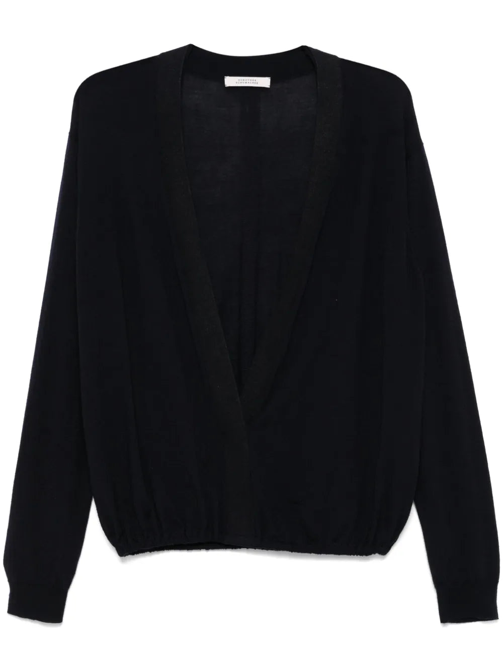 Plunging-Neck Sweater