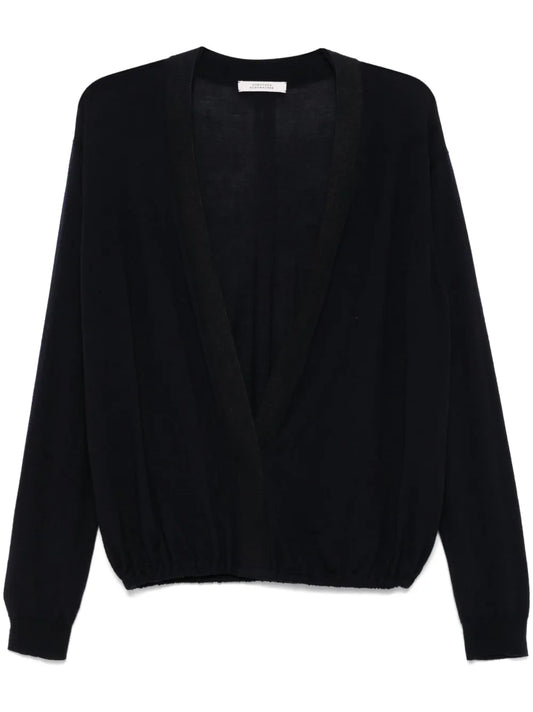 Plunging-Neck Sweater