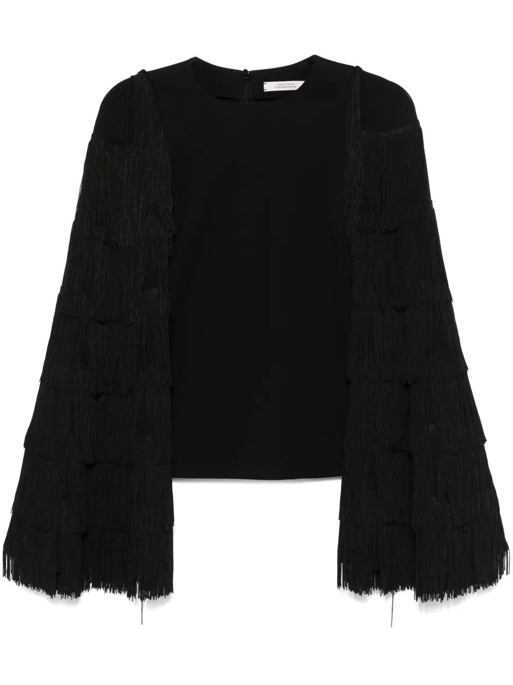 Fringed-Detailing Blouse